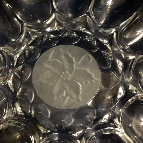 ****Donated****𝅺GLASS serving dish 10” - Picture 3 of 5